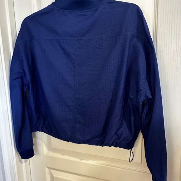 Blue Drawstring Jacket - Picture 3 of 4